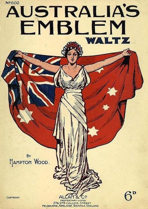 Waltzing Matilda, Australia Flag Aesthetic, Posters Canada, Australian Flags, Early Music, Islamic Artwork, Chest Piece, Anglo Saxon, Aesthetic Painting