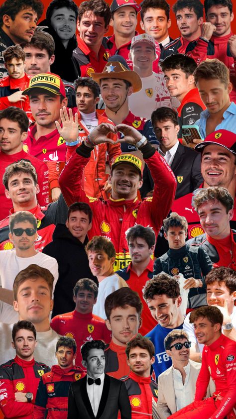 Charles Leclerc | F1 | Ferrari Team | #aesthetic #f1drivers | F1 Drivers | #collageart #collages #charlesleclerc #f1 #f1aesthetic #ferrari #cute #hotboy #hottie #boy #f4f Team Aesthetic, Ferrari Party, Prince Of Monaco, Ferrari Poster, F1 Ferrari, F1 Wallpaper Hd, F1 Poster, Cool Car Pictures, Ferrari F1