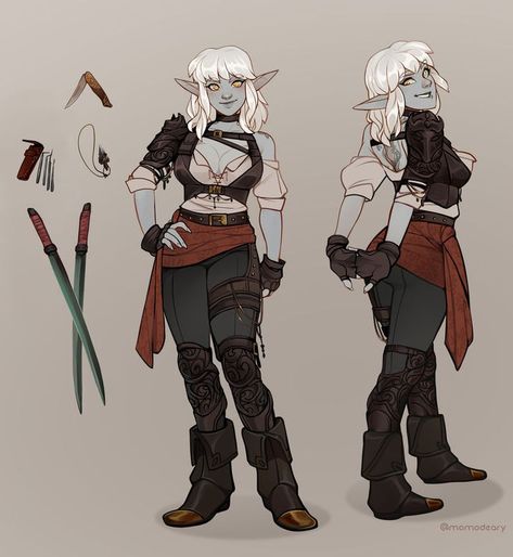 Rogue Character, Elf Girl, Dungeons And Dragons Characters, Dnd Art, D&d Dungeons And Dragons, Wow Art, Back To Life, Female Character Design, I Love Her