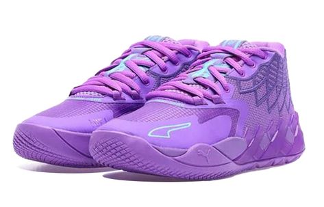 376886-10 Puma Basketball Shoes, Zapatillas Nike Basketball, Bb Shoes, Pink Basketball Shoes, Purple Basketball Shoes, Best Volleyball Shoes, Mb 01, Nike Slippers, Girls Basketball Shoes