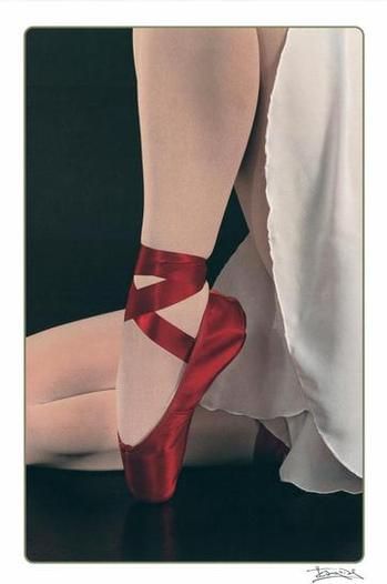 Ravishing red pointe shoe #ballet Red Pointe Shoes, Red Ballet Shoes, Ballet Images, Ballet Pointe Shoes, Ballet Beauty, Dance Dreams, Dance Images, I See Red, Misty Copeland