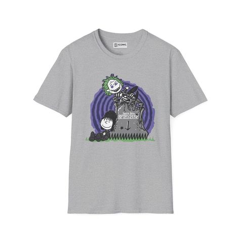 👉 Comment "Shop" order this item 👈 Beetle Juice Unisex Softstyle T-Shirt 👇 The unisex soft-style t-shirt puts a new spin on casual comfort. Made from very soft materials, this tee is 100% cotton for solid colors. Heather colors and sports grey include polyester. The shoulders have twill tape for improved durability. There are no side seams. The collar is made with ribbed knitting to prevent curling damage. .: Made with 100% ring-spun cotton, a lightweight fabric (4.5 oz/yd² (153 g/m²)), this... Beetle Juice, Clothing Sites, Beetlejuice, Soft Style, Twill Tape, Lightweight Fabric, Solid Colors, Spun Cotton, Juice