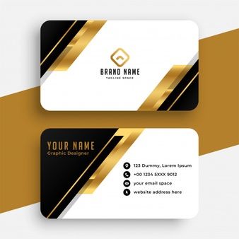 Elegant business card template with geometric design Vector | Free Download Elegant Concept, Business Card Design Black, Elegant Business Cards Design, Liquid Design, Free Business Card Design, Flyer Free, Stylish Business Cards, Graphic Design Business Card, Gold Business Card