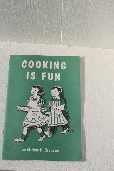 Vintage Children's Cookbook  Cooking is Fun by BlueEggPdx on Etsy, $5.00 Good Humor Ice Cream, Childrens Cooking, Kids Cookbook, Cooking Humor, Vintage Cooking, Vintage Cookbooks, Good Humor, Vintage Children's Books, Vintage Magazines