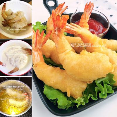 Miki's Food Archives : Chinese Deep Fried Prawn 中式炸虾球 Battered Shrimp Recipes, Fried Fish Fillet Recipe, Deep Fried Prawns, Battered Shrimp, Beer Battered Shrimp, Prawn Fritters, Udang Goreng, Fried Prawns, Fried Shrimp Recipes