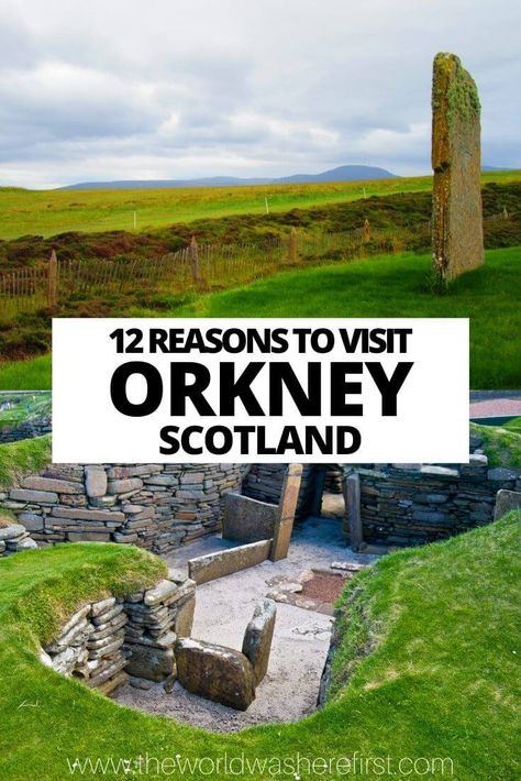 If you're visiting the Scottish highlands, you absolutely cannot miss the incredible Orkney islands located just north of mainland Britain. If you're looking for the ultimate Scottish bucket list location, Orkney is it! Orkney Islands Scotland, Scotland Holiday, Northern Scotland, Scotland Fall, Balcony Painting, Scotland Places To Visit, British Isles Cruise, Scotland Culture, Scotland Travel Guide