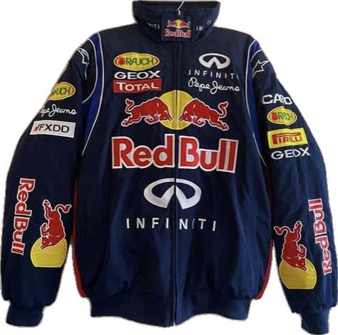 Red Bull Jacket, F1 Jacket, F1 Retro, F1 Merch, Vintage Racing Jacket, Red Bull F1, Nascar Jacket, Formula 1 Racing, Racing Jackets