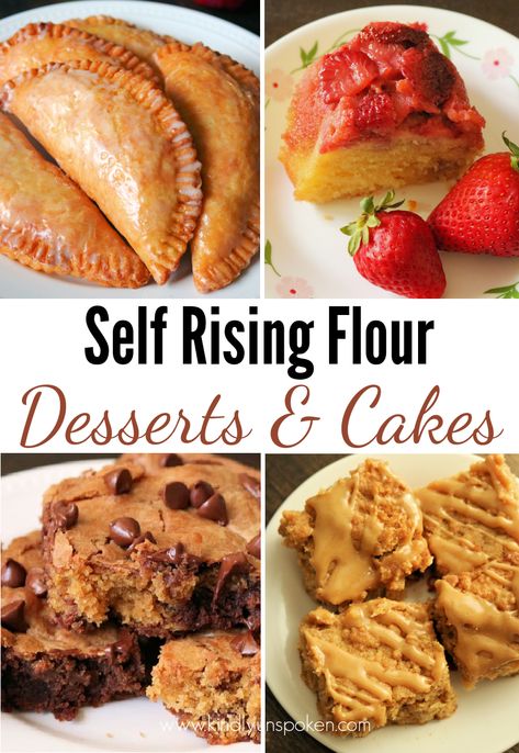 Desserts Using Self Rising Flour, Self Rising Flour Pie Crust, Self Rising Flour Desserts, Self Rising Flour Donut Recipes, Recipes That Use Self Rising Flour, Bread Recipes With Self Rising Flour, Recipes Using Self Rising Flour Baking, Self Rise Flour Recipes, Recipes For Self Rising Flour