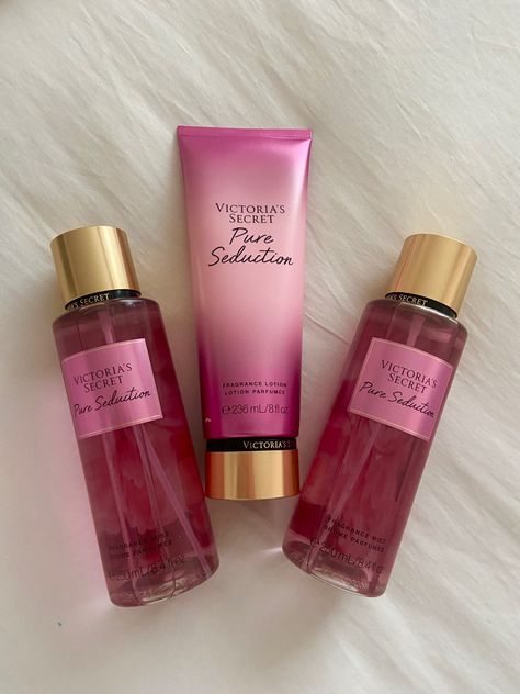 Victoria Secret Perfume Set, Profumo Victoria Secret, Victoria Secret Body Spray, Victoria's Secret Perfume, Victoria Secret Body Mist, Victoria Secret Lotion, Lotion Gift, Pure Seduction, Victoria Secret Fragrances