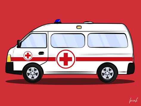 Ambulance Illustration, Ambulance Cartoon, Knee Operation, Auto Cartoon, Wave Drawing, Career Day, Vehicle Wrap, English Grammar Worksheets, Medical Facts