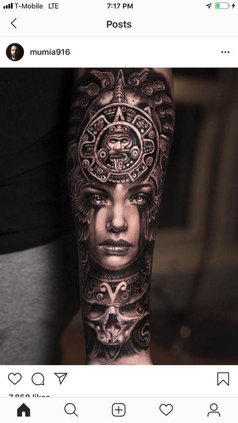 Aztec Warrior Tattoo, Aztec Tattoos Sleeve, Orca Tattoo, Mayan Tattoos, Aztec Tattoos, Egyptian Tattoo Sleeve, Inca Tattoo, Aztec Tattoo Designs, Polynesian Tattoos