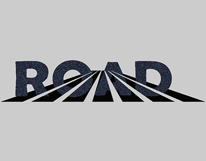 Road Typography, Interesting Logos, Graduation Logo, Road Logo, Sharara Designs, Visual Strategy, Graphic Design Illustration Adobe Illustrator, Typographic Logo, Design 2023