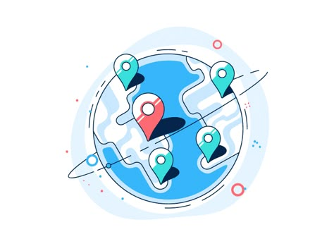 Around the world water ocean space location pin world map design after effects gif animation Motion Graphics Trends, World Gif, Pin World Map, World Map Design, Location Pin, Motion Graphics Gif, World Icon, 2d Illustration, Motion Design Video