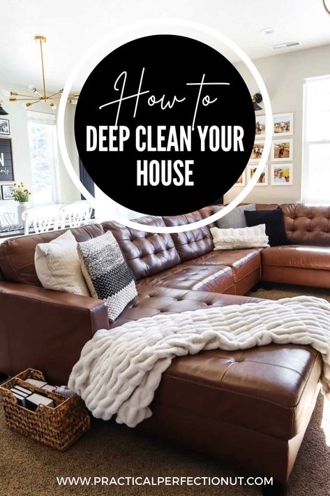 deep cleaning 101 Bedroom Deep Clean, Bathroom Deep Clean, Deep Clean Checklist, Deep Cleaning Checklist, Cleaning Inspiration, Huge Houses, Diy Cleaning Products Recipes, Cleaning Blinds, Clean Motivation