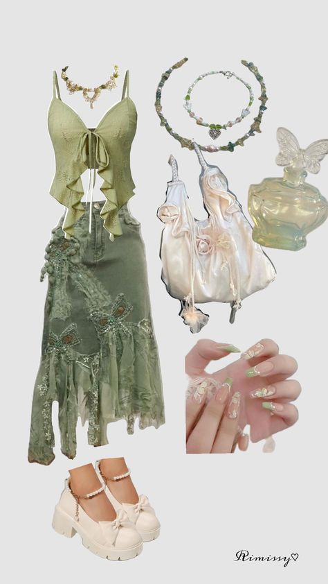 Fairy Outfit Purple, Earth Goddess Aesthetic Outfits, Water Goddess Outfit, Aquarius Venus Outfits, Enchanted Night Outfit, Fairy Outfits Aesthetic, Nymph Outfits, Elf Inspired Outfit, Pisces Outfits Aesthetic