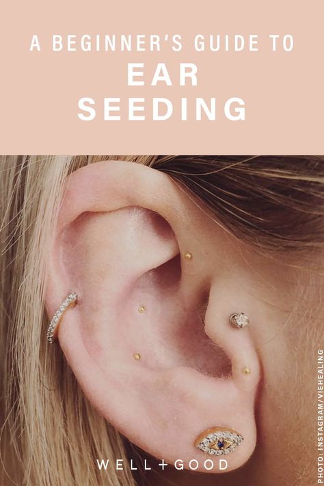 Earseed Placement, Acupuncture Ear Piercing, Ear Seeding Chart, Earseed Chart, Ear Seeds Placement Chart, Ear Piercings Health Benefits, Ear Accupunture, Ear Seed Placement, Accupressure Point Ear