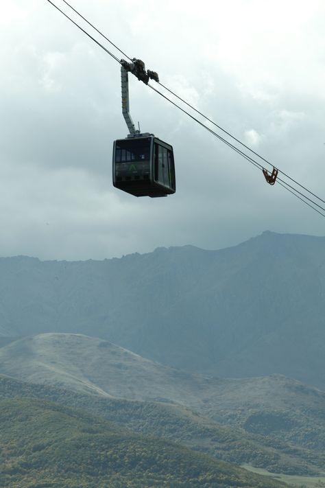 "Wings of Tatev" aerial tramway was officially recorded in the Guinness World Records book on 23 October 2010. It is the longest reversible aerial tramway built in one section. Aerial Tramway, Guinness World Records, The Wings, World Records, Armenia, Guinness, Track Lighting, Built In, Ceiling Lights