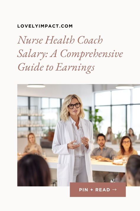 Explore the full potential of your nurse health coach salary. Uncover key factors, learn ways to boost earnings, and find answers to FAQs. Start today! Nurse Health Coach, Nurse Coach Business, Nurse Coaching, Wellness Consultant, Nurse Coach, Holistic Nurse, Holistic Nursing, Nurse Money, Nurse Entrepreneur