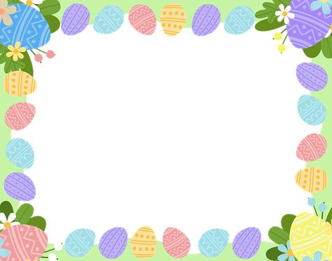 Free Image on Pixabay - Decorative Border, Border, Borders Easter Borders Frames, Easter Border, Easter Frame, Borders Free, Scrapbook Borders, Ideas Vintage, Decorative Borders, Free Illustration, Easy Easter