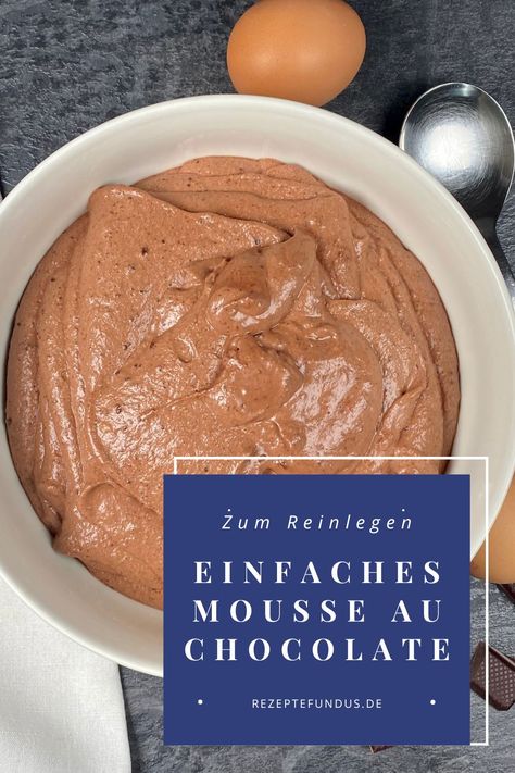 Schokoladenliebhaber aufgepasst! Mit unserem einfachen Rezept für Mousse au Chocolat zauberst Du eine himmlisch schokoladige Köstlichkeit. Unkompliziert und einfach zuzubereiten, ist es der perfekte Nachtisch für jeden Anlass! #MousseAuChocolat #Schokolade #Nachspeise #Dessert Dessert, Quick Saves