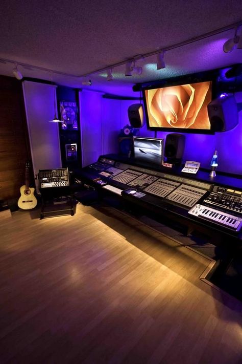 Studio Ideas Music, Home Recording Studio Setup, Recording Studio Setup, Sound Board, Music Recording Studio, Home Music Rooms, Home Studio Ideas, Audio Studio, Recording Studio Design