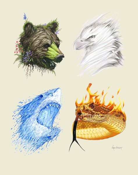 I like em Animal Art Prints, Fantasy Creatures Art, Mythical Creatures Art, Arte Fantasy, 판타지 아트, Creature Concept, Elements Of Art, Creature Design, Creature Art