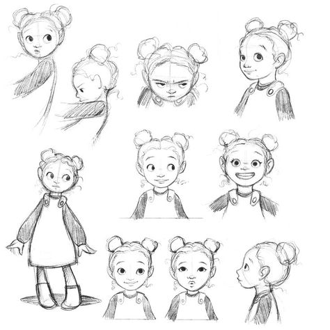 Character Illustration Tutorial, Lanky Characters, How To Draw Kids Character Design, Children Poses Drawing, Doodle Characters People, How To Draw Children, Child Illustration Character, Kid Poses Drawing Reference, Child Drawing Reference