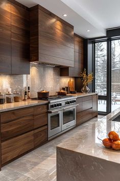 Model Dapur, Modern Kitchen Interiors, Kitchen Interior Design Modern, Kitchen Design Plans, Elegant Kitchens, House Design Kitchen, Luxury Kitchen Design, Kitchen Farmhouse, Kitchen Room Design