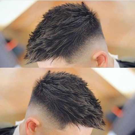 Men Fade Haircut Short, Pompadour Fade, Mens Hairstyles Fade, Gents Hair Style, Mens Hairstyles Thick Hair, Cool Mens Haircuts, Faded Hair, Men Haircut Styles, Cool Hairstyles For Men