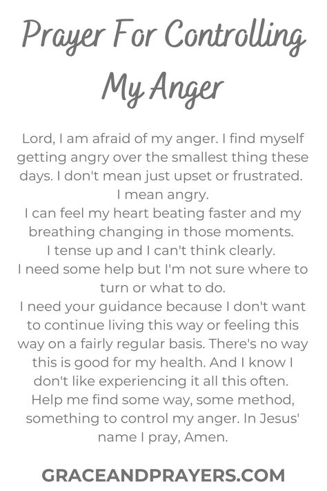 Are you looking for prayers about anger? Then we hope these 15 calming prayers will help you deal with your anger in any life situation! Pray For Anger, Verses To Help With Anger, Prayers For Frustration And Anger, Prayers For Moving On, Prayers To Release Anger, Prayers To Write Down, Working Through Anger, Poem About Anger, Scripture On Anger