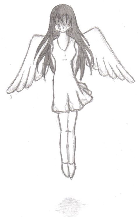 Drawing Of A Angel, Angel Cartoon Art, Angel Drawing Easy Step By Step, Angel Drawings Easy, Angel Drawing Sketches Easy, How To Draw Angel, Angel Sketch Simple, Easy Angel Drawings, Angel Drawing Simple