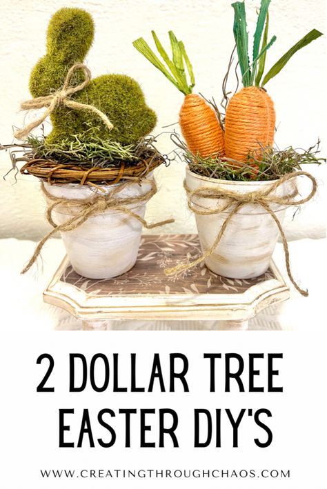 Dollar Tree Easter Table Decor, Dollar Tree Easter Centerpieces, Easter Crafts Decorations Diy, Dollar Tree Carrot Crafts, Easter Tablescapes Ideas Dollar Stores, Diy Dollar Tree Easter Decor, Dollar Tree Easter Crafts 2024, Easter Dollar Tree Crafts, Dollar Tree Bunny Crafts