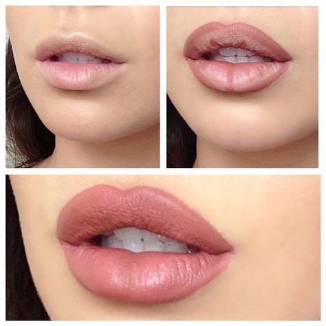 Bigger Lips Makeup, Overlined Lips, Bigger Lips, Yass Queen, Permanente Make-up, Lip Makeup Tutorial, Makeup Lips, Lip Contouring, Beauty Make-up