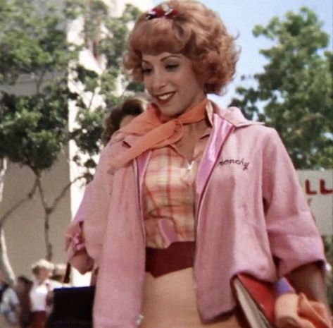 Frenchy Grease, Grease Aesthetic, Didi Conn, Grease Pink Ladies, Pink Lady Costume, Grease Outfits, Grease Costume, Grease 1978, Grease Costumes