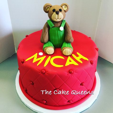 Corduroy Birthday cake Corduroy Party Ideas, Corduroy Birthday Party, Corduroy Bear Birthday Party, Corduroy Bear, Forest Birthday Party, Book Cakes, Forest Birthday, Bear Birthday Party, Special Cakes