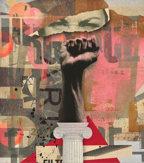 Nytimes Illustration, Ut Art, Feminism Art, Peace Poster, Illustration Editorial, Art Alevel, A Level Art Sketchbook, Protest Posters, Protest Art