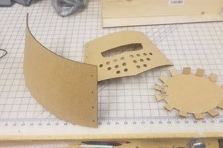 Cardboard Knight Helmet : 3 Steps (with Pictures) - Instructables Cardboard Knight Helmet, Keeper Of The Kingdom Vbs, Cardboard Knight, Roman Soldier Helmet, Keepers Of The Kingdom, Amazon Boxes, Carnival Crafts, Soldier Helmet, Knight Helmet