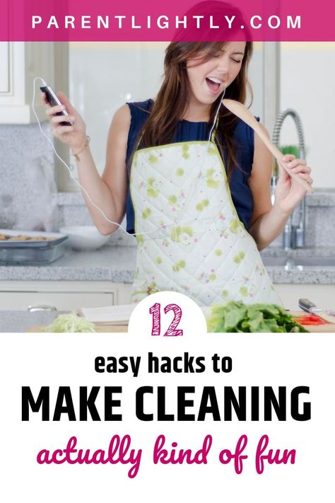 12 easy hacks to make cleaning fun for adults | Cleaning motivation | how to make housework fun | cleaning music | cleaning games Make Cleaning Fun, Cleaning Music, Mom Time Management, Working Mom Schedule, Cleaning Fun, Motherhood Encouragement, Cleaning Games, Mom Schedule, Working Mom Life