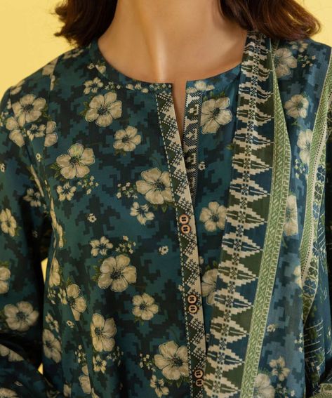 Ban Neckline Designs, Ban Gala Design Pakistani, Ban Neck Designs For Kurtis, Ban Neck Design, Trendy Neck Designs, Kurti Neck Design, Suit Kurti, Simple Dress Casual, Gala Design