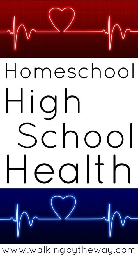 Homeschool Health, High School Electives, High School Health, High School Curriculum, Online High School, Health Class, School Health, Homeschool High School, High School Science