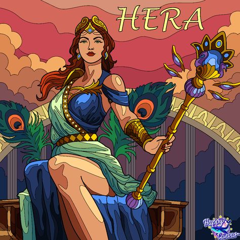 Hera Greek Goddess, Hera Goddess, Age Of Mythology, Greek Goddess Art, Roman Myth, Zeus And Hera, Steven Universe Anime, World Mythology, Roman Warriors