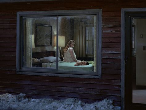 'Brief Encounters' With Real Life From A Scene-Setting Photographer : Monkey See : NPR Gregory Crewdson Photography, Gottfried Helnwein, Gregory Crewdson, Narrative Photography, Diane Arbus, Edward Hopper, Film Inspiration, Foto Art, Cinematic Photography