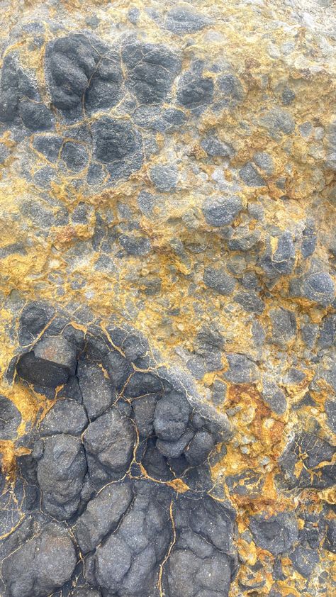 #rock #stone #wallpaper #sulfur #aesthetic #grey #gray #yellow #gold Bacchae Aesthetic, Gray And Yellow Aesthetic, Gray Yellow Aesthetic, Grey Yellow Aesthetic, Grey And Gold Aesthetic, Yellow And Grey Aesthetic, Library Project, Aesthetic Grey, Stone Wallpaper