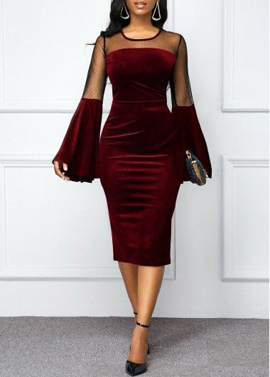 Dresses online for sale Bra Deals, Sleeved Velvet Dress, Latest Dress For Women, Velvet Dress Long, Dresses Club, Red Velvet Dress, Fashion Dresses Online, فستان سهرة, Red Dresses