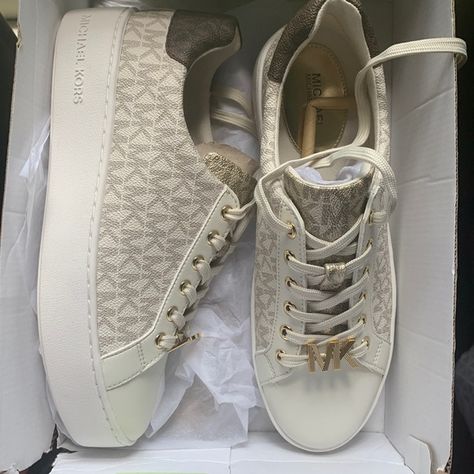 Michael Kors Womens Sneakers Mk Shoes Outfit, Michael Kors Shoes Sneakers Outfits, Michael Kors Sneakers Outfit, Michael Kors Sneakers Women, Mk Sneakers, Mk Shoes, Michael Kors Sneakers, Sneakers Outfit, Dream Shoes