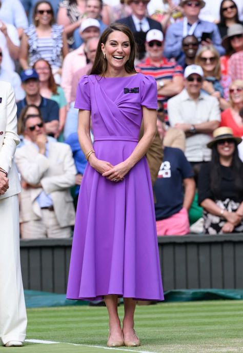 - CosmopolitanUK Kate Middleton Wimbledon, Royal Purple Dress, Roland Mouret Dress, Kate Middleton News, Amazon Prime Day Deals, Kate Middleton Style, Pippa Middleton, Taylor Swift Album, Roland Mouret