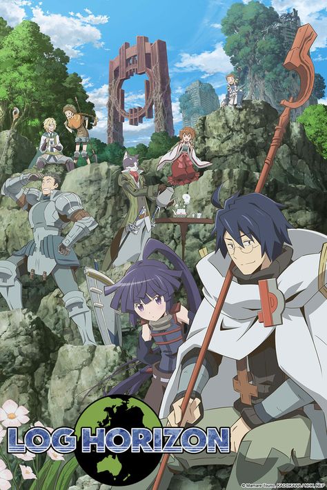 Log Horizon Phantasy Star Online 2, Log Horizon, Accel World, Anime Release, Latest Anime, Anime Watch, Anime Reviews, Episode Online, Dvd Box