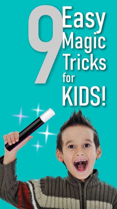 Easy Magic Tricks For Kids, Magic Tricks For Beginners, How To Do Magic, Learn Magic Tricks, Magic Tricks Tutorial, Magic Birthday Party, Magic Tricks For Kids, Magic Birthday, Easy Magic Tricks