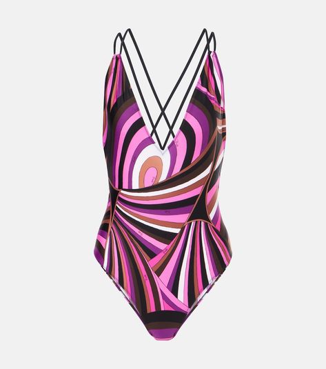 Medium Cut, Color Name, Pink Swimsuit, Metal Sunglasses, Emilio Pucci, Color Names, Designing Women, Clothing And Shoes, Color Design