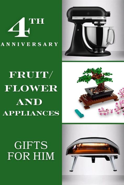 11 Unique Modern and Traditional 4th Wedding Anniversary Gifts - Very Obsessed 4th Wedding Anniversary Gifts For Him Fruit, Fruit Or Flower Anniversary Gift For Him, Fruit Anniversary Gift For Him, Fruit And Flowers Anniversary For Him, 4 Year Wedding Anniversary Gifts For Him, 4 Year Anniversary Gift Ideas, 4th Anniversary Gifts For Him, 4th Wedding Anniversary Gifts For Him, 4 Year Wedding Anniversary